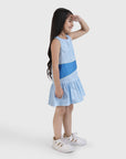Drop Waist Panel Dress