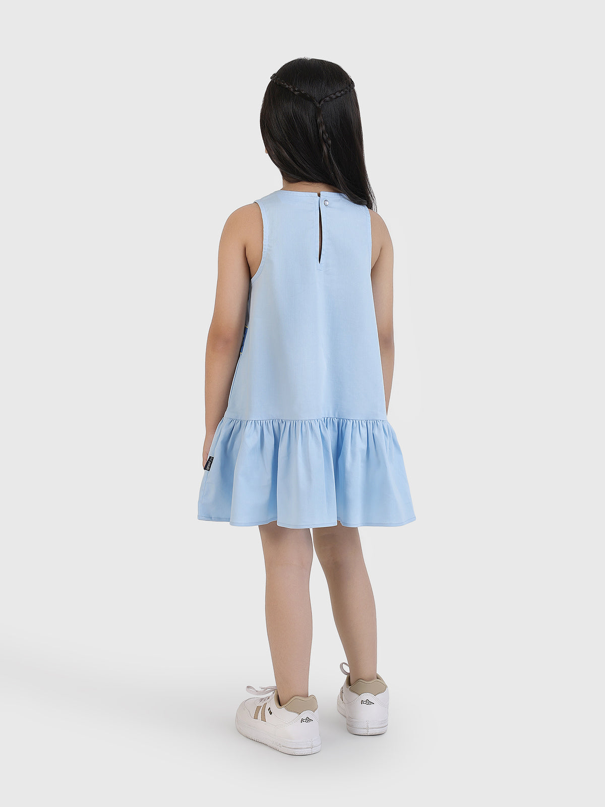 Drop Waist Panel Dress