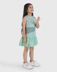 Drop Waist Panel Dress
