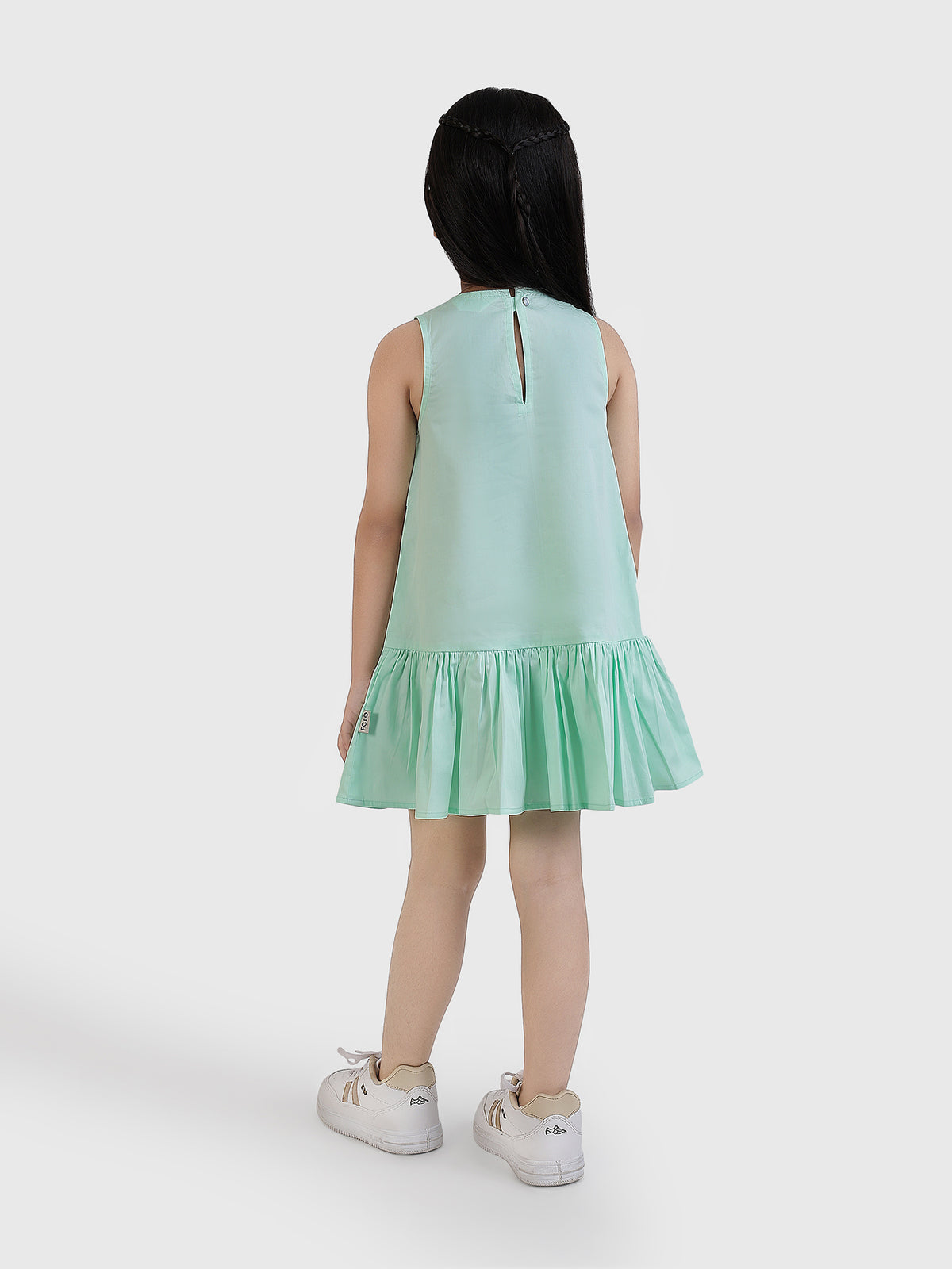 Drop Waist Panel Dress