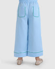 Flare Pant With Piping Detail