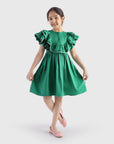 Layered Frill Twirl Dress