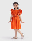 Layered Frill Twirl Dress