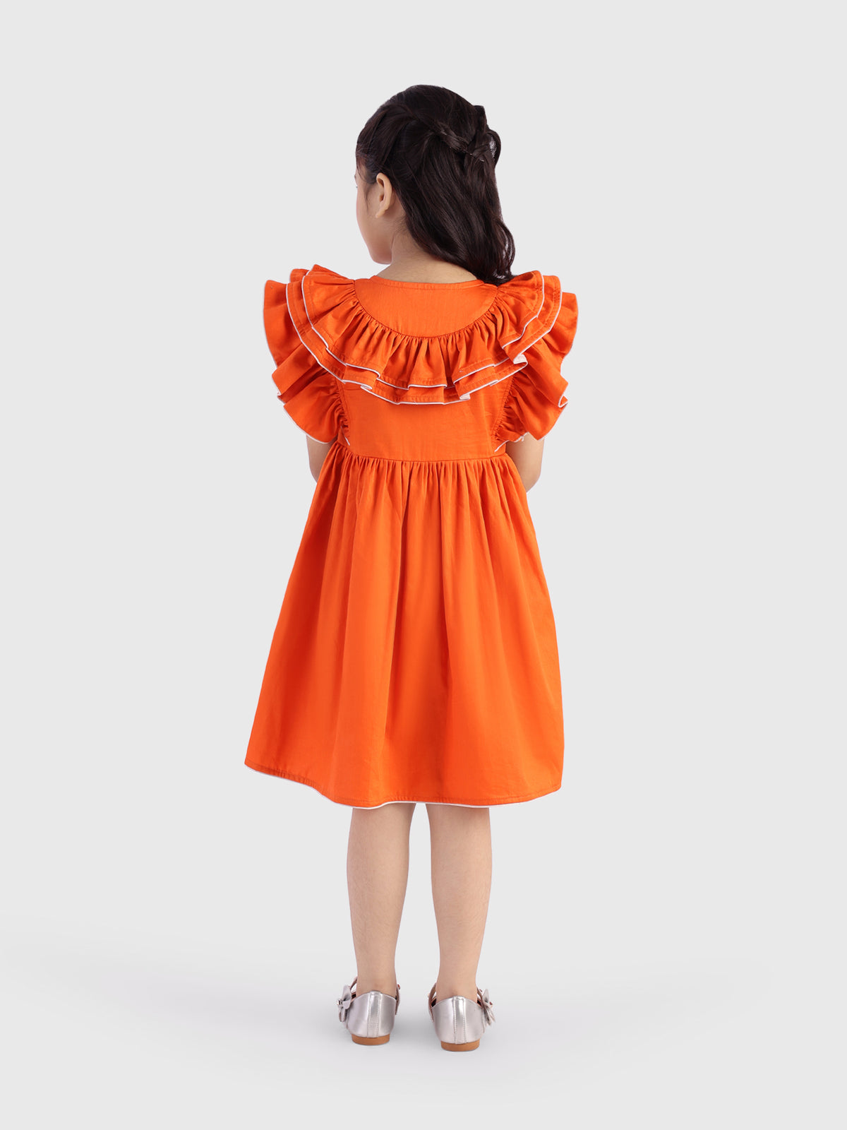 Layered Frill Twirl Dress