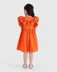 Layered Frill Twirl Dress