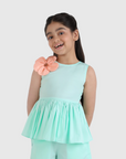 Peekaboo Flower Top