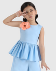 Peekaboo Flower Top