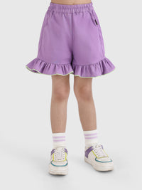Relaxed Ruffle Shorts