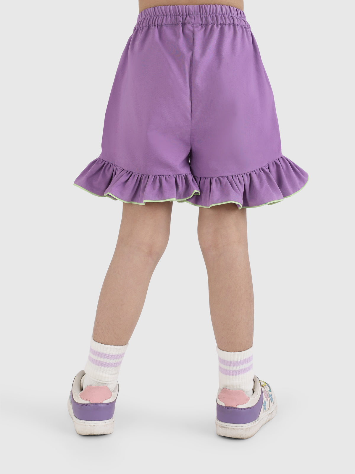 Relaxed Ruffle Shorts