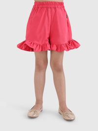 Relaxed Ruffle Shorts