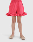 Relaxed Ruffle Shorts