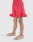 Relaxed Ruffle Shorts
