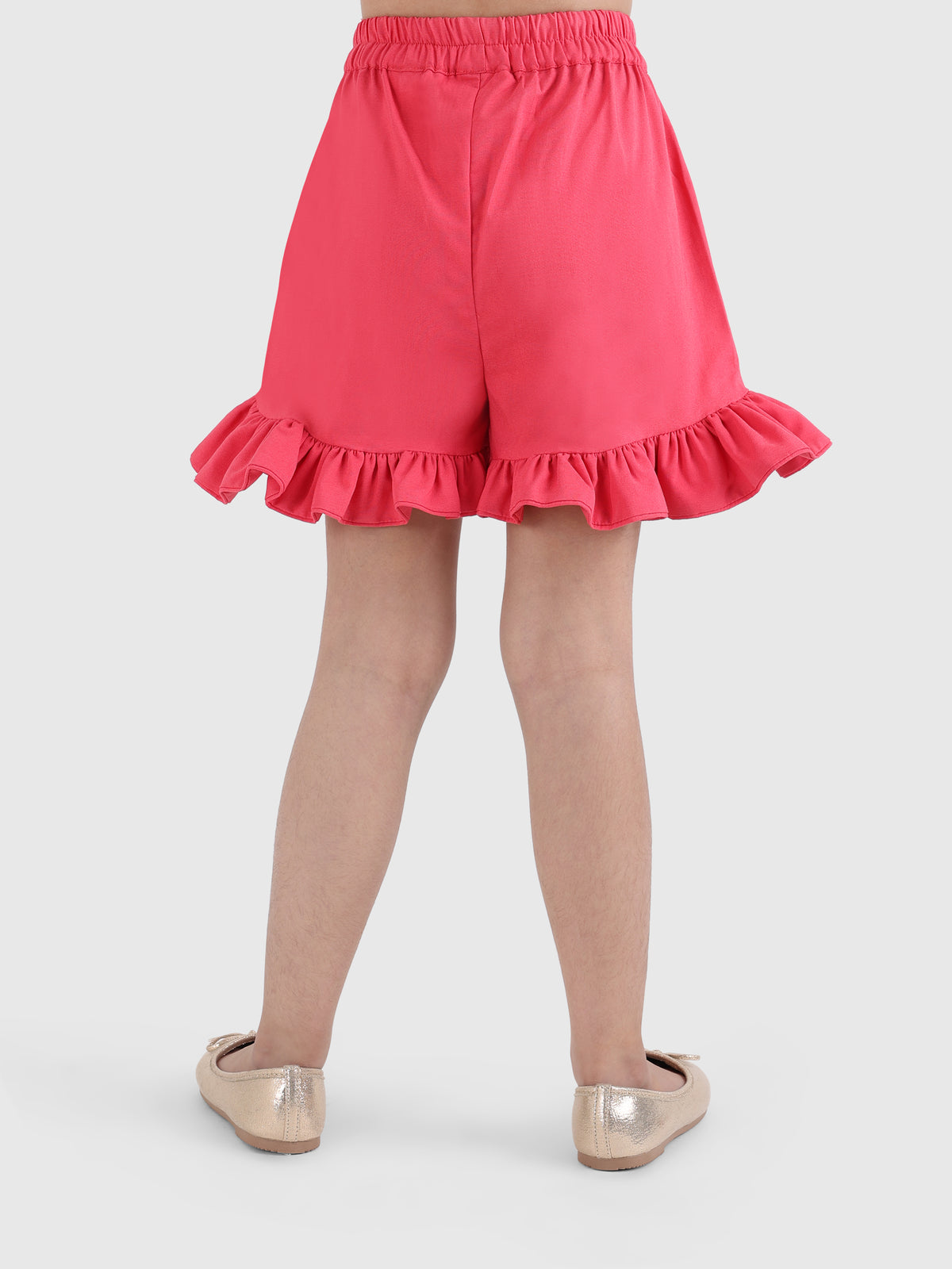 Relaxed Ruffle Shorts