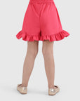 Relaxed Ruffle Shorts