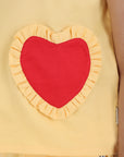 Ruffle Heart Pocket Top