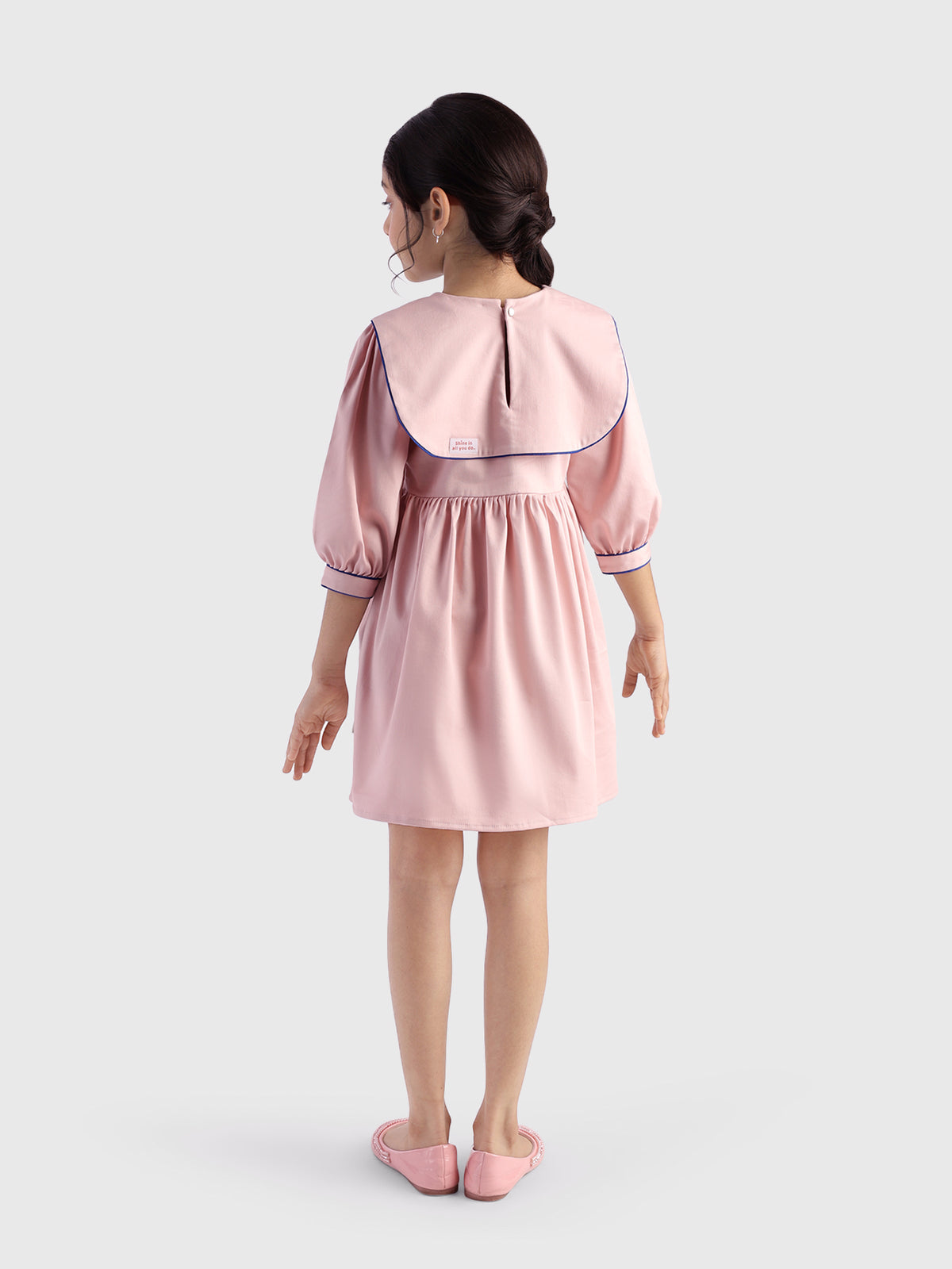 Sailor Dress with Sleeves