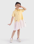 Scallop Hem A-Line Dress