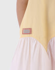Scallop Hem A-Line Dress