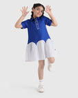 Scallop Hem A-Line Dress