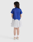 Scallop Hem A-Line Dress