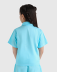 Stitch Detail Collar Top