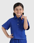 Stitch Detail Collar Top