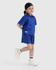 Stitch Detail Pleated Shorts