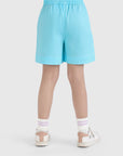 Stitch Detail Pleated Shorts