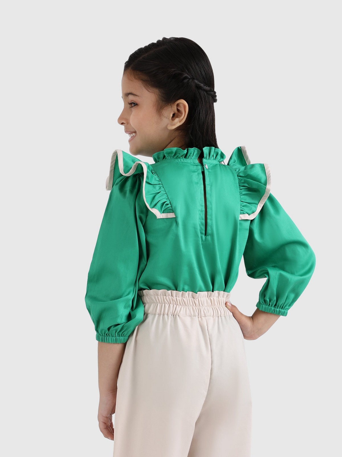Sweet Bow Frill Top