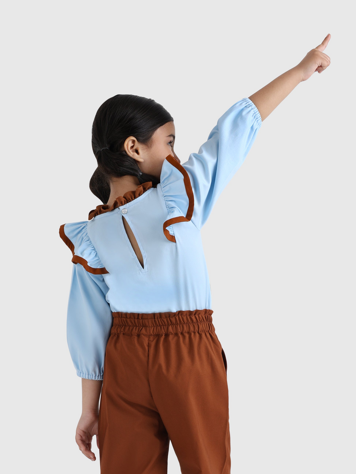 Sweet Bow Frill Top