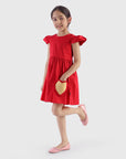 Swing Dress with Heart Detail
