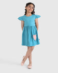 Swing Dress with Heart Detail