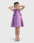 Swing Dress with Ruffle Details