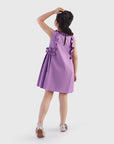 Swing Dress with Ruffle Details