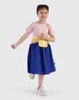 Tiered Dress with Bag