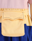Tiered Dress with Bag