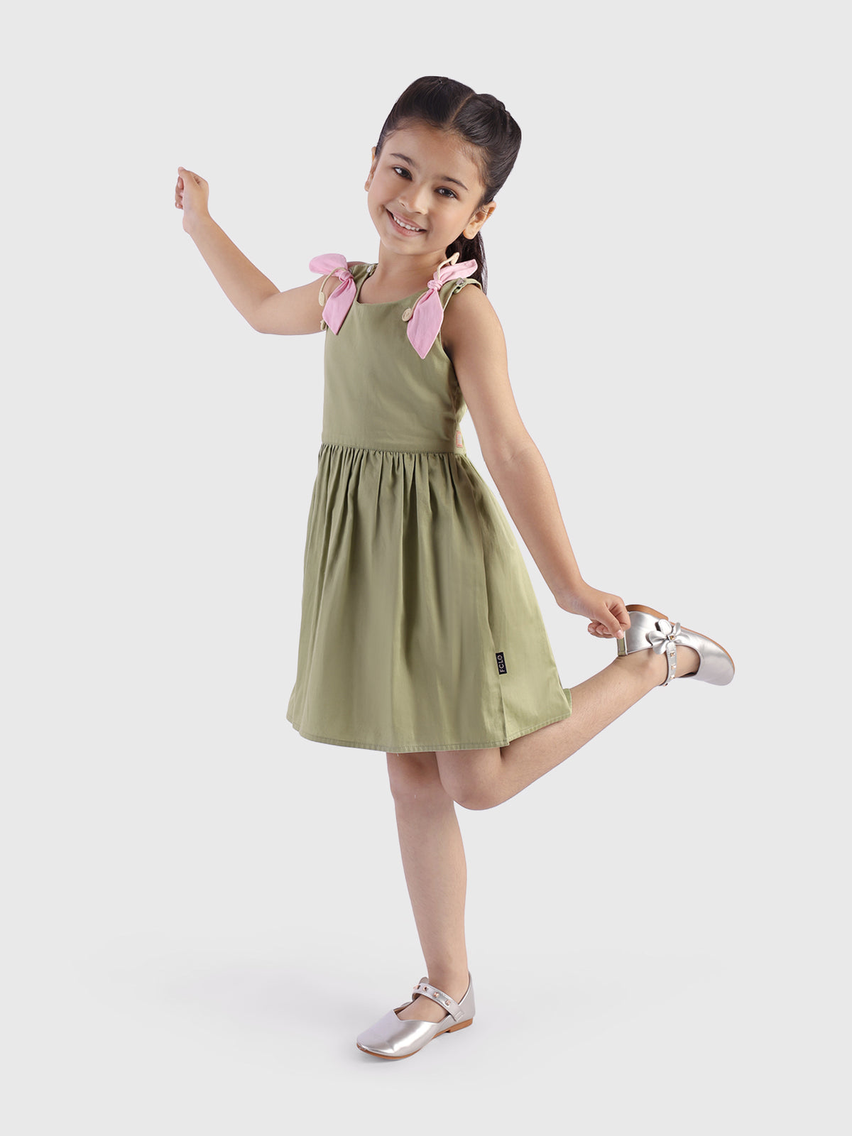 Twirl Dress with Back Detail